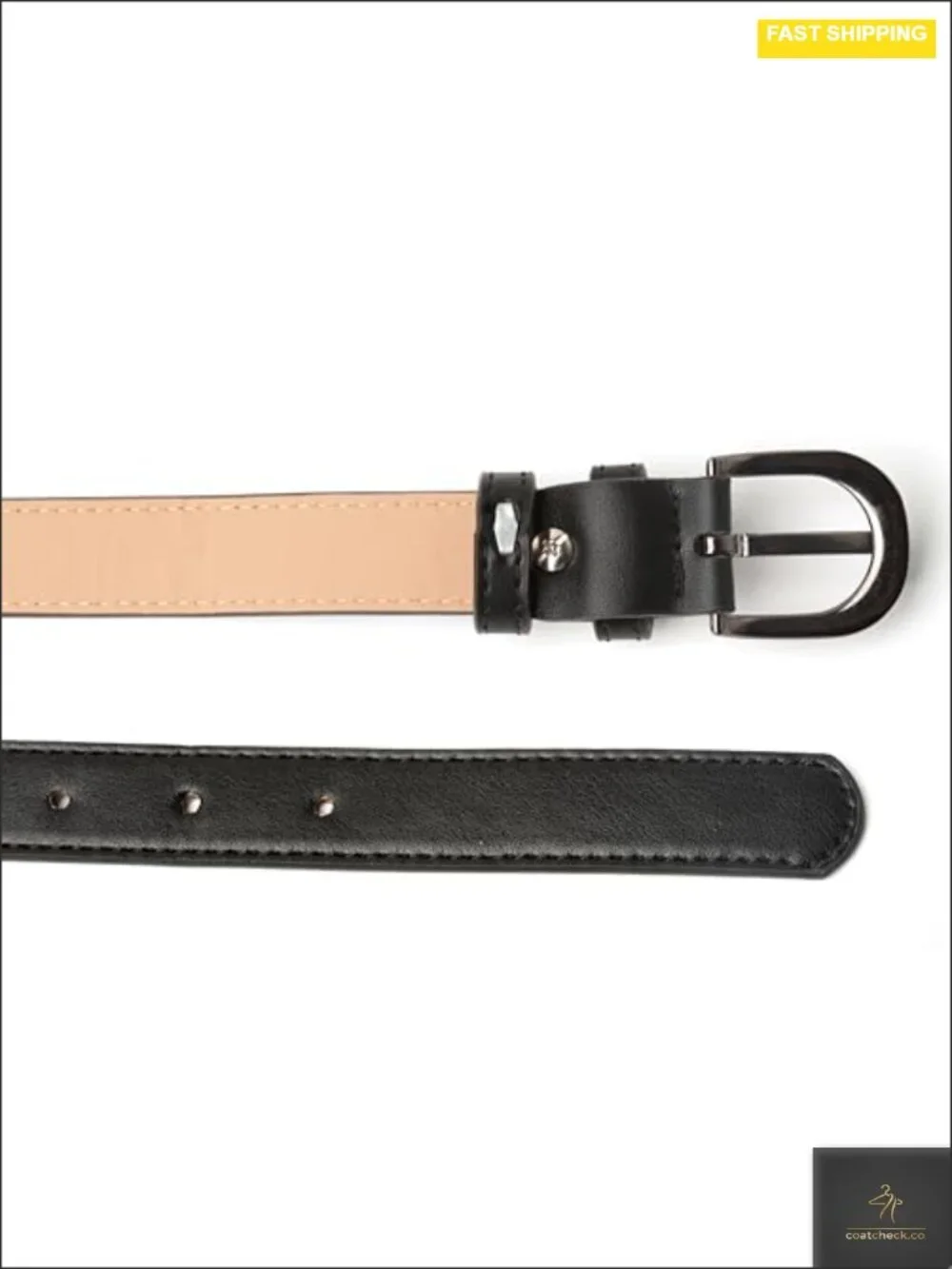 Kids PU Leather Belt for School Uniform Casual Dress